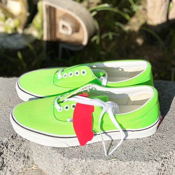 New Vans Era Neon Gecko/Tr wht - Picture 3 of 9